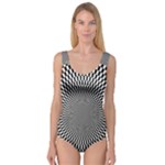 Circles Checkered Abstract Abstraction Art Princess Tank Leotard 