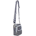 Circles Checkered Abstract Abstraction Art Shoulder Strap Belt Bag