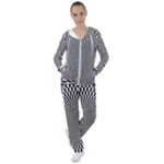 Circles Checkered Abstract Abstraction Art Women s Tracksuit