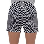 Circles Checkered Abstract Abstraction Art Sleepwear Shorts