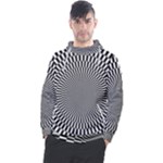 Circles Checkered Abstract Abstraction Art Men s Pullover Hoodie