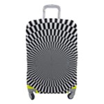 Circles Checkered Abstract Abstraction Art Luggage Cover (Small)