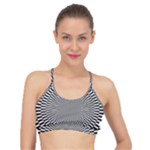 Circles Checkered Abstract Abstraction Art Basic Training Sports Bra