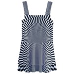 Circles Checkered Abstract Abstraction Art Kids  Layered Skirt Swimsuit