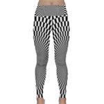 Circles Checkered Abstract Abstraction Art Lightweight Velour Classic Yoga Leggings