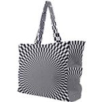 Circles Checkered Abstract Abstraction Art Simple Shoulder Bag