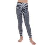 Circles Checkered Abstract Abstraction Art Kids  Lightweight Velour Leggings