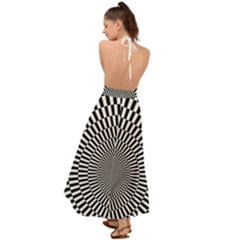 Backless Maxi Beach Dress 