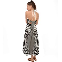 Halter Tie Back Dress  