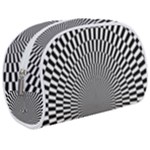 Circles Checkered Abstract Abstraction Art Make Up Case (Medium)