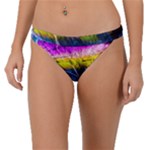 Night Skiing Colored Dead Grateful Lights Mountain Band Bikini Bottoms