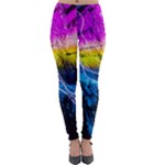 Night Skiing Colored Dead Grateful Lights Mountain Lightweight Velour Leggings