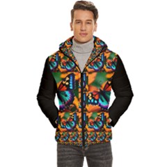 Men s Hooded Quilted Jacket 