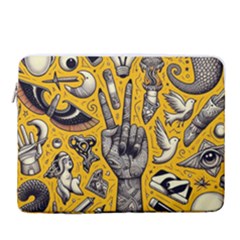 15  Vertical Laptop Sleeve Case With Pocket 