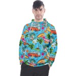 Summer Pattern Seamless Men s Pullover Hoodie