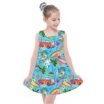 Summer Pattern Seamless Kids  Summer Dress