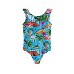 Kids  Frill Swimsuit 