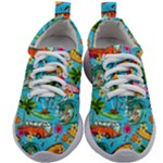 Summer Pattern Seamless Kids Athletic Shoes