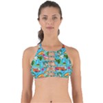 Summer Pattern Seamless Perfectly Cut Out Bikini Top