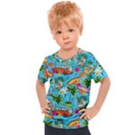 Summer Pattern Seamless Kids  Sports T-Shirt