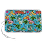 Summer Pattern Seamless Pen Storage Case (L)