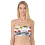 Pattern Seamless Texture Cartoon Bandeau Top