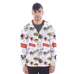 Pattern Seamless Texture Cartoon Men s Hooded Windbreaker