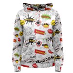 Pattern Seamless Texture Cartoon Women s Pullover Hoodie