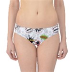 Pattern Seamless Texture Cartoon Hipster Bikini Bottoms