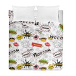 Pattern Seamless Texture Cartoon Duvet Cover Double Side (Full/ Double Size)