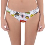 Pattern Seamless Texture Cartoon Reversible Hipster Bikini Bottoms