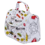 Pattern Seamless Texture Cartoon Satchel Handbag