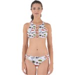 Pattern Seamless Texture Cartoon Perfectly Cut Out Bikini Set