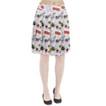 Pattern Seamless Texture Cartoon Pleated Skirt