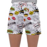 Pattern Seamless Texture Cartoon Sleepwear Shorts