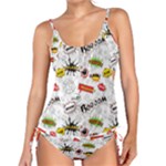 Pattern Seamless Texture Cartoon Tankini Set