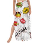 Pattern Seamless Texture Cartoon Maxi Chiffon Tie-Up Sarong