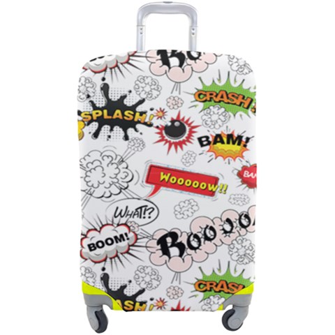 Pattern Seamless Texture Cartoon Luggage Cover (Large) from ArtsNow.com