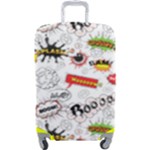 Pattern Seamless Texture Cartoon Luggage Cover (Large)