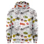 Pattern Seamless Texture Cartoon Men s Overhead Hoodie