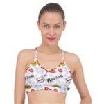 Pattern Seamless Texture Cartoon Basic Training Sports Bra