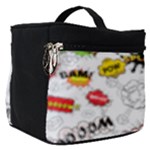 Pattern Seamless Texture Cartoon Make Up Travel Bag (Small)