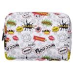 Pattern Seamless Texture Cartoon Make Up Pouch (Medium)