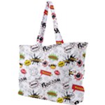 Pattern Seamless Texture Cartoon Simple Shoulder Bag