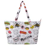 Pattern Seamless Texture Cartoon Full Print Shoulder Bag