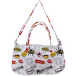 Pattern Seamless Texture Cartoon Removable Strap Handbag