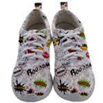 Pattern Seamless Texture Cartoon Mens Athletic Shoes