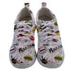 Pattern Seamless Texture Cartoon Women Athletic Shoes