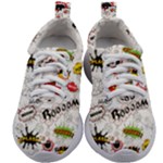 Pattern Seamless Texture Cartoon Kids Athletic Shoes