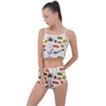 Pattern Seamless Texture Cartoon Summer Cropped Co-Ord Set